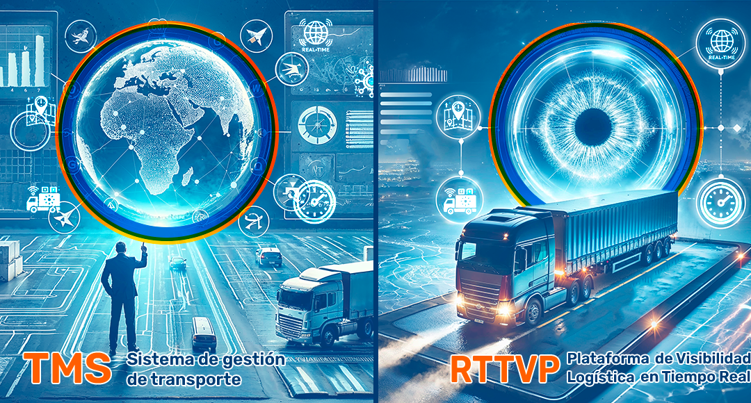 Conoce las diferencias básicas entre un Real-Time Transportation Visibility Platform (RTTVP) y un Transportation Management System (TMS)