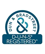 Logotipo de D-U-N-S® de Recurso Confiable, empresa validada para operar con RTTVP.